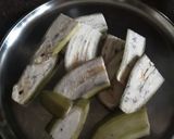 A picture of step 3 of Raw Banana kaap.