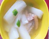 Foto langkah ke 4 dari resep Ayam lobak rebus.