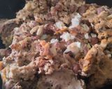 Foto del paso 2 de la receta: Hamburguesa de frijol, soja texturizada y vegetales🫘🧅🍔
