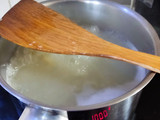 Macarrones con salsa blanca