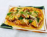 Hình bước làm 3 của món Đậu hũ sốt nấm kim châm