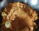 A picture of step 6 of Shengoli ladoo.
