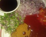 A picture of step 2 of Mix Masala tikka macaroni.