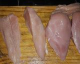 Foto del paso 2 de la receta: Rollitos de pollo con espinaca