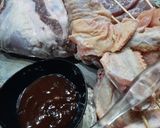 Foto del paso 1 de la receta: Cerdo y pollo con salsa de barbacoa