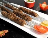 Quick and easy grilled beef seekh kebab recipe step 9 photo