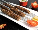 A picture of step 9 of Quick and easy grilled beef seekh kebab.