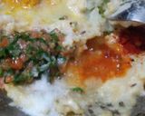 A picture of step 3 of Moong tomato mini kachori.