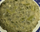 Foto del paso 5 de la receta: Tortilla de habas y ajos tiernos con chorizo ibérico
