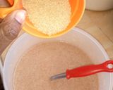 A picture of step 1 of Porridge or Uji.