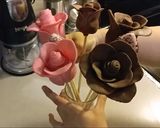 Foto del paso 14 de la receta: Ramo de Rosas de fresas con chocolate🌹
