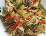 Foto langkah ke 5 dari resep Tumis Terong Tauge.
