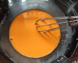 A picture of step 1 of Bombay Halwa.