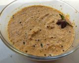 A picture of step 3 of Coconut chutney.