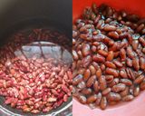A picture of step 1 of Rajma in Gravy.