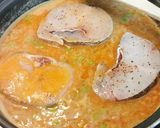 Foto del paso 6 de la receta Merluza a la vasca con langostinos