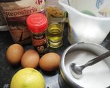 Foto del paso 1 de la receta: Pasta, galleta, manteca y orujo