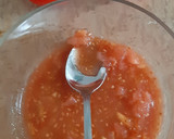 Foto del paso 2 de la receta: Tomate relleno de atún, acompaña con pasta fácil y placentera!