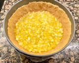 Foto del paso 5 de la receta: Pastel de queso con mermelada y manzanas caramelizadas “sin gluten”