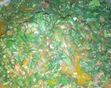 A picture of step 4 of Spinach soup.