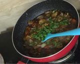 A picture of step 6 of Chilli Mushrooms Restaurant Style.