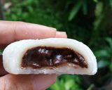 Foto langkah ke 10 dari resep Mochi coklat kacang lumer.