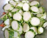 Foto langkah ke 4 dari resep Tumis Oyong Mix Telur.