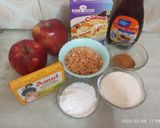 A picture of step 1 of Apple Crumble Muffin.