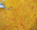 A picture of step 4 of Tamarind king fish curry.