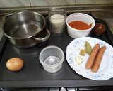 Foto del paso 1 de la receta: Arroz a la cubana con salchichas