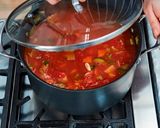 A picture of step 21 of Minestrone Soup.