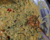 A picture of step 1 of Methi pakoda.