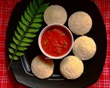 A picture of step 6 of Ragi Idli.
