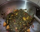 A picture of step 5 of Spinach Bhurji (Palak Aloo Bhurji).