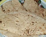 A picture of step 6 of سادہ روٹی.