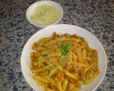 Foto del paso 11 de la receta Macarrones boloñesa a mi manera con queso media curación rallado