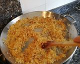 Foto del paso 6 de la receta: Arroz con sepia y langostino estilo a Banda