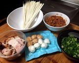 รูปขั้นตอนการทำที่ 1 ของ บะหมี่น้ำลูกชิ้นปลาหมื่นหมี #งบ60บาท