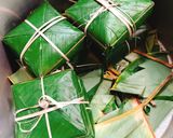 Hình bước làm 10 của món Bánh Chưng Vi Cá Trứng Muối😍💁