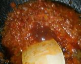 A picture of step 4 of Fry chana chat.