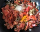 A picture of step 3 of Tomato Kothimeera Pachadi (Tomato Coriander Leaves Chutney - Andhra / Telangana Style).