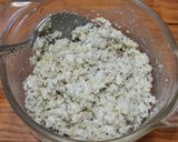 Foto del paso 3 de la receta: Nidos de calabacita rellenos de queso