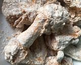 A picture of step 4 of KFC chicken.