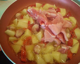 Foto del paso 8 de la receta: Patatas fritas al estilo Formentera con trozos de lomo de cerdo