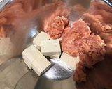 Foto del paso 1 de la receta: Nuggets de pollo y tofu para bebé 👶