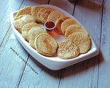 A picture of step 6 of Eggless mini pancake.