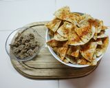 A picture of step 6 of Spicy Bread Chips.