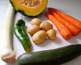 Foto del paso 1 de la receta: Sopa de verduras