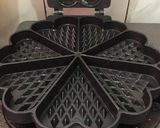 Foto langkah ke 5 dari resep Waffle Coklat.