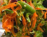 A picture of step 5 of Spicy Honey Lemon Lettuce Salad.